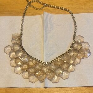 Elegant Gold Statement Necklace